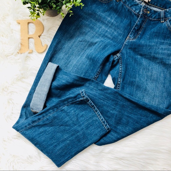 J.Jill  Light Wash Boyfriend Jeans Denim Pants - Picture 7 of 8